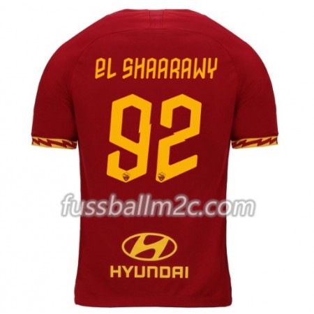 Fußballtrikots AS Rom EL Shaarawy 92 Heim Trikotsatz 2019-2020 Fußballtrikots AS Rom EL Shaarawy 92 Heim Trikotsatz 2019-2020